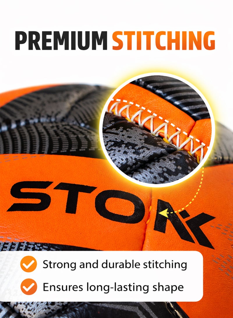 DBLEW Football Size 5 – Hand Stitched Indoor & Outdoor Training Soccer Ball - Image 5